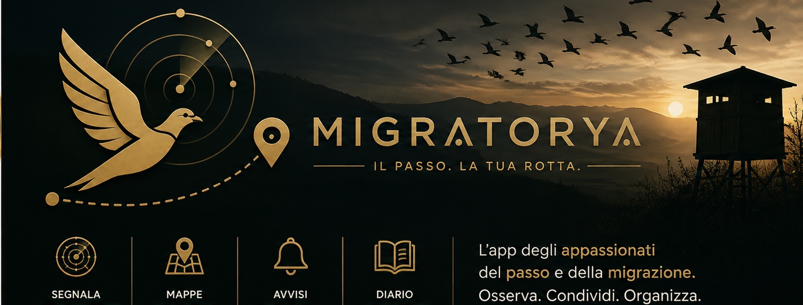 MigraRadar — il passo, la tua rotta